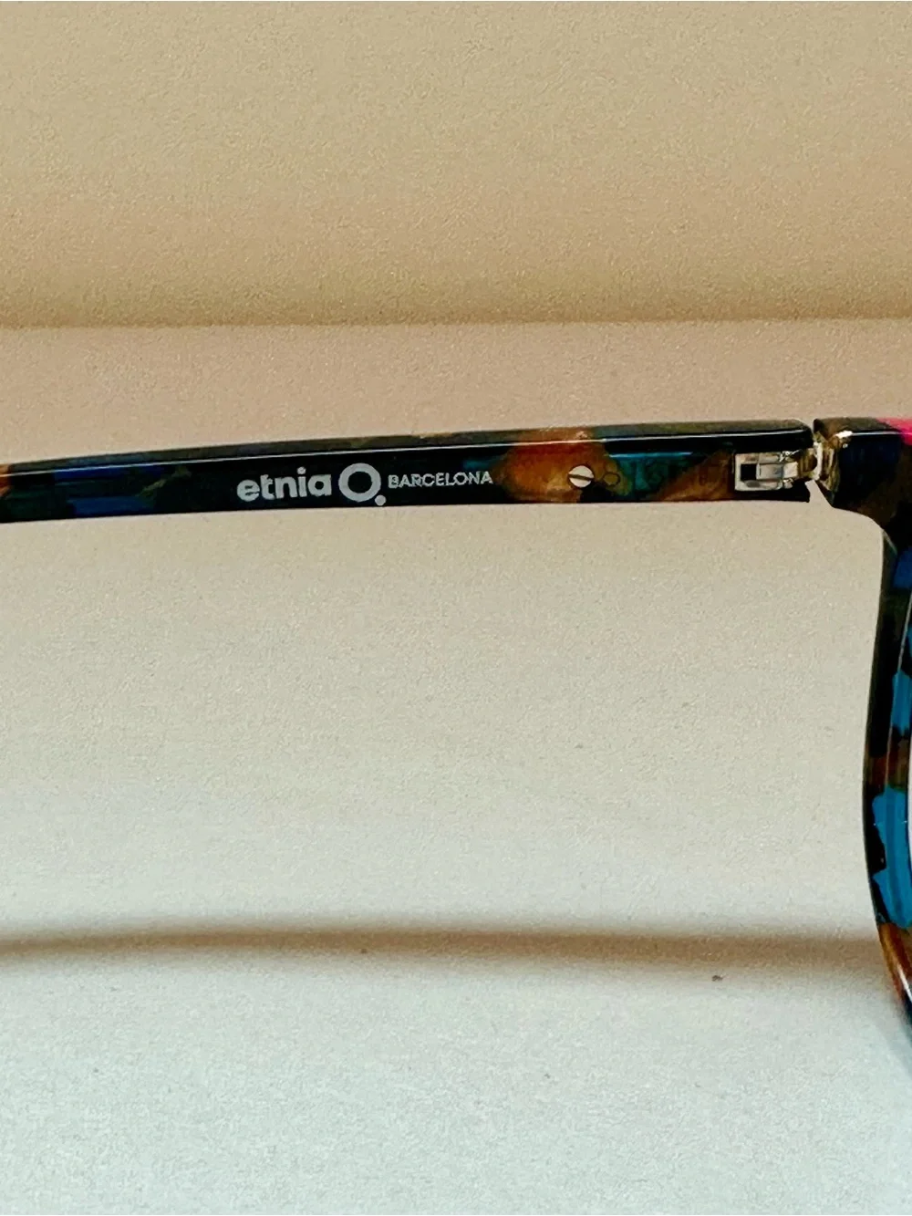 New-Authentic-ETNIA BARCELONA Eyeglasses-MISLOW-Blue Fuschia PETITE style